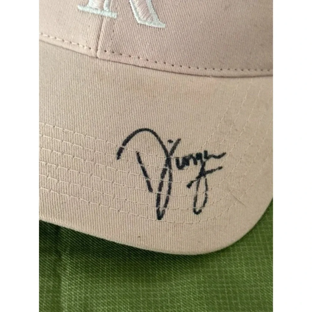Colorado Rockies Signed Dinger Mascot Pink Baseball Cap